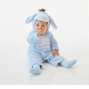 Pottery barn kids Eeyore Halloween costume size 12-24 months NWT